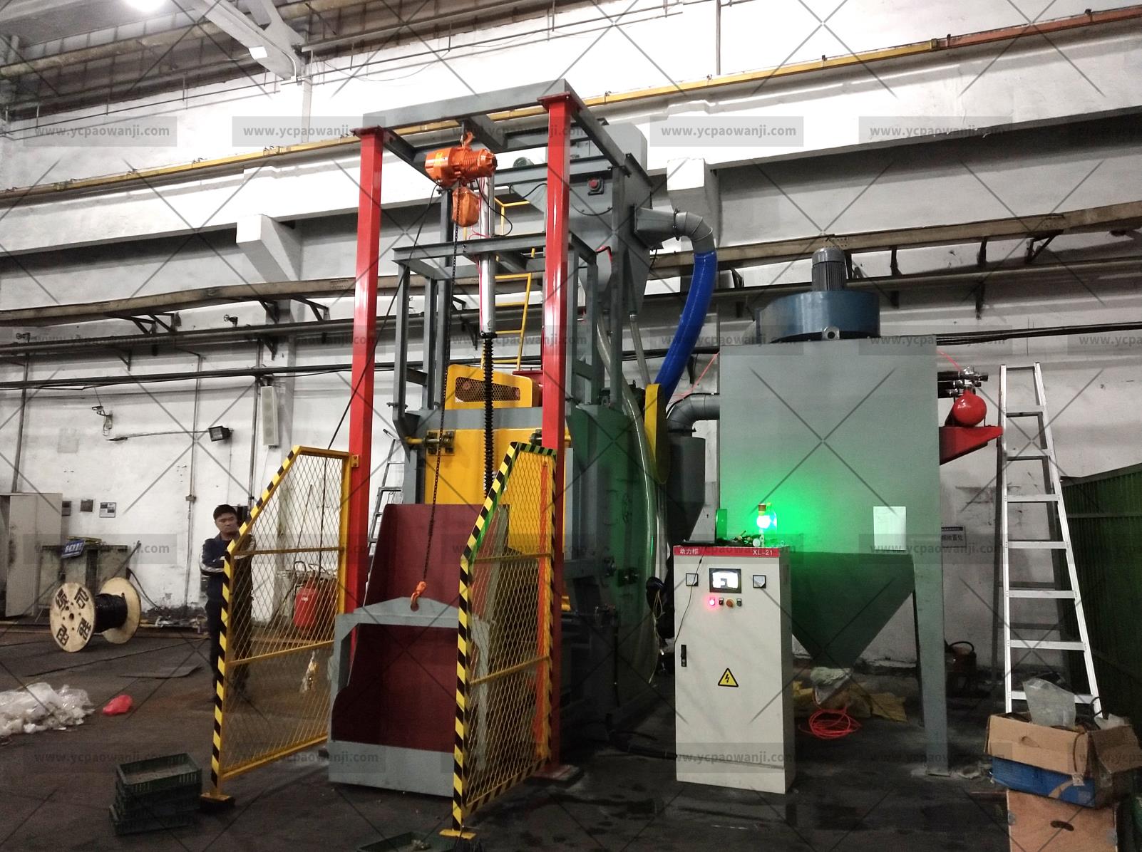 江蘇拋丸機除銹設備 1 Q3210/3212履帶式拋丸機自動上下料 1