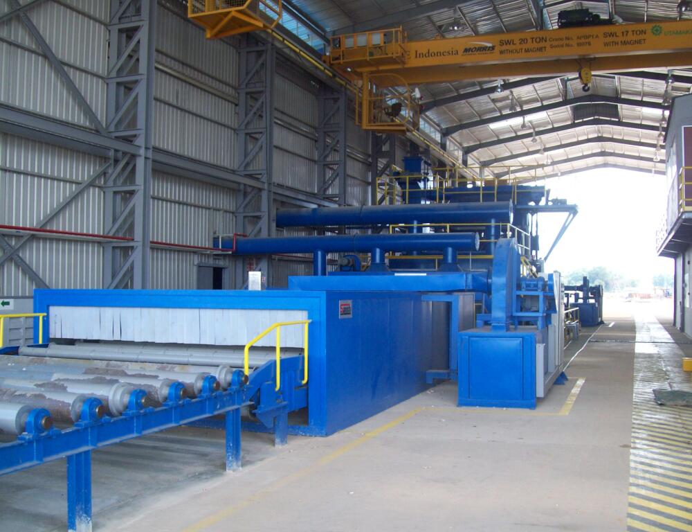 江蘇拋丸機除銹設備 1 鋼板通過式拋丸機 1