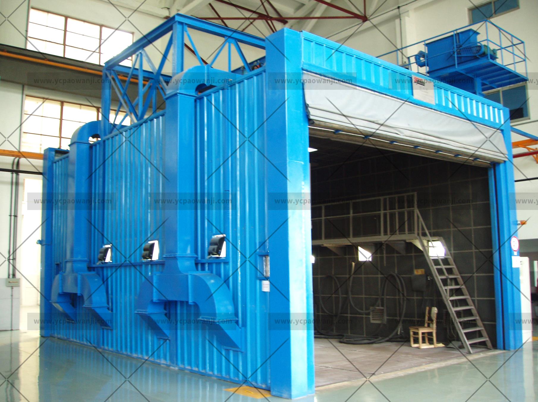 江蘇拋丸機(jī)除銹設(shè)備 淺析噴砂房設(shè)計(jì)要遵循的幾大原則