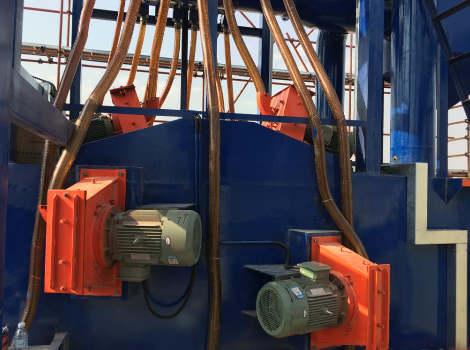 江蘇拋丸機除銹設(shè)備 發(fā)往徐州通過式拋丸機拋丸器如何調(diào)整?