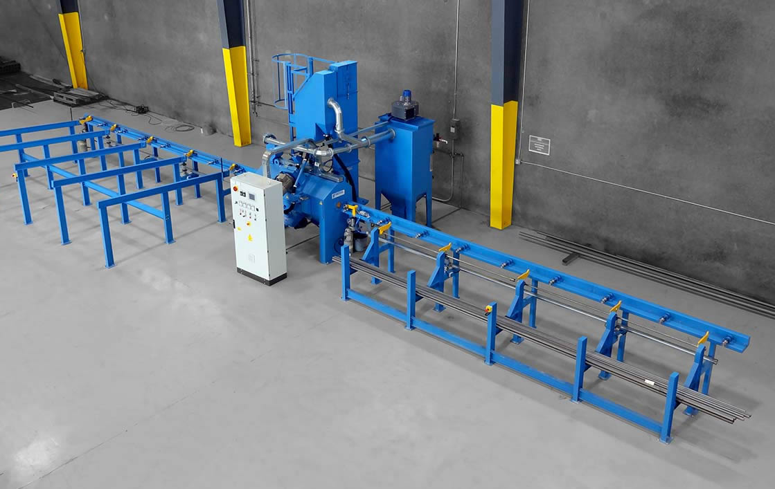 江蘇拋丸機(jī)除銹設(shè)備 1 棒材拋丸機(jī) 1